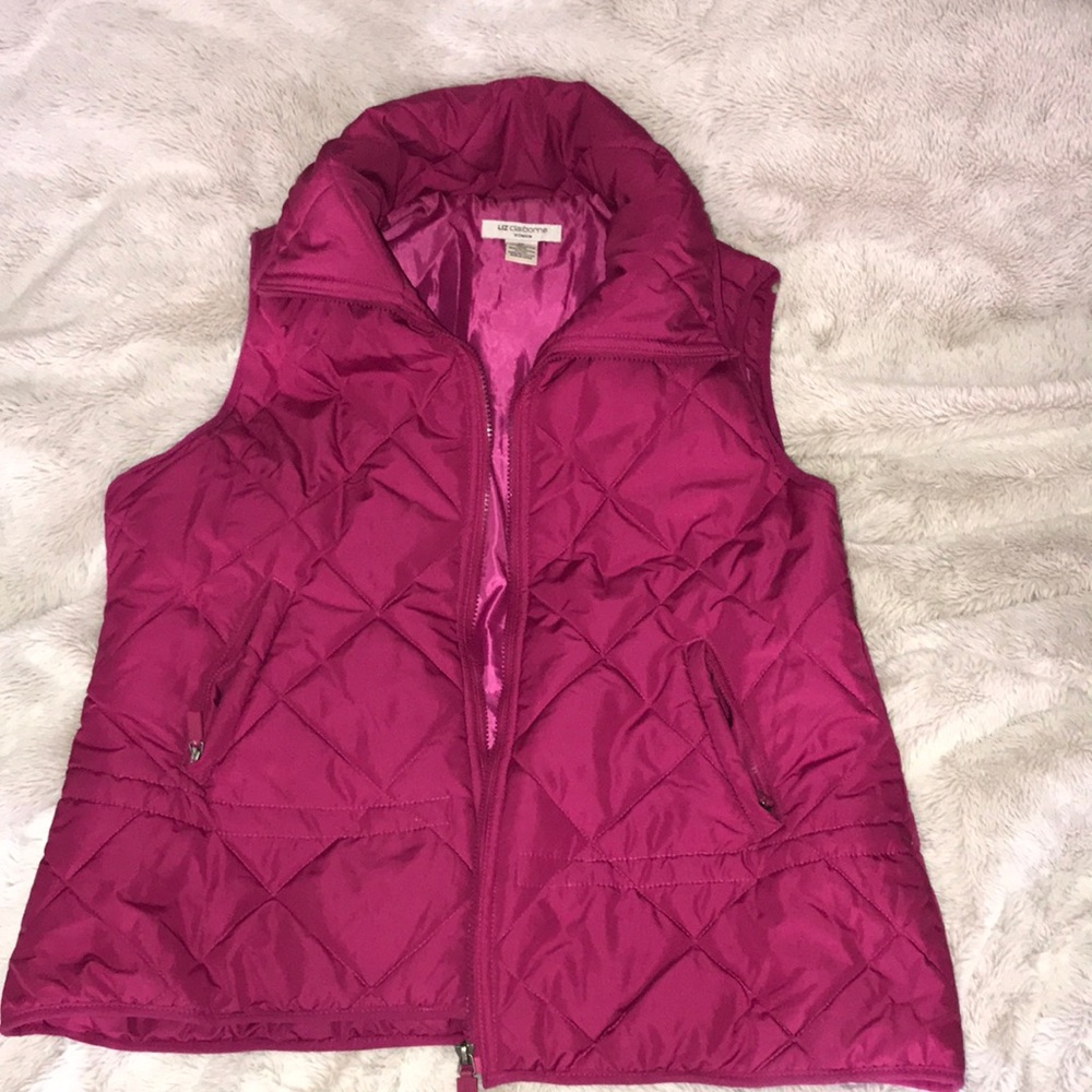 Zip up Pink Vest